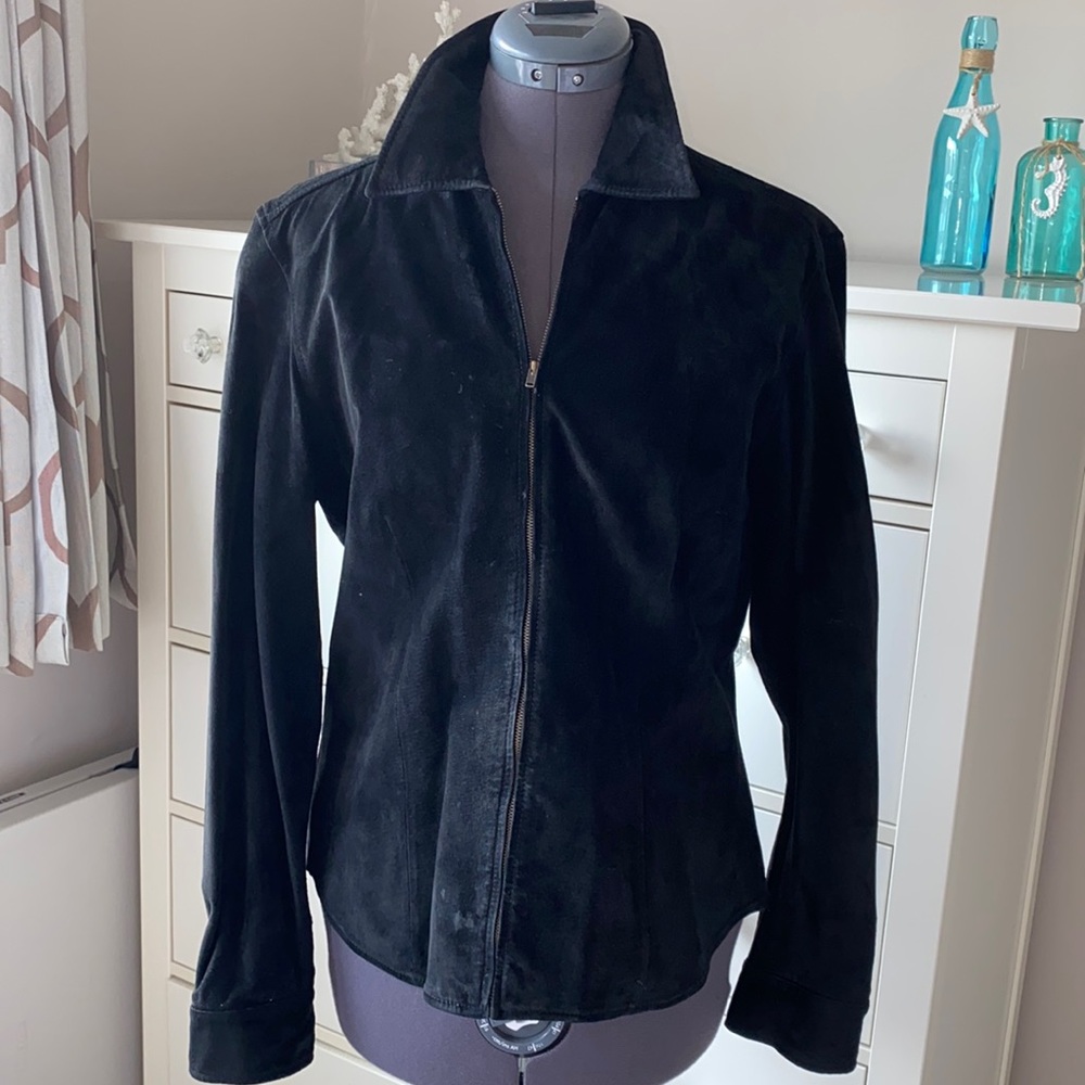Suede outerwear